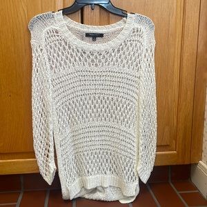 Christian Siriano runway style top in size Small. White color